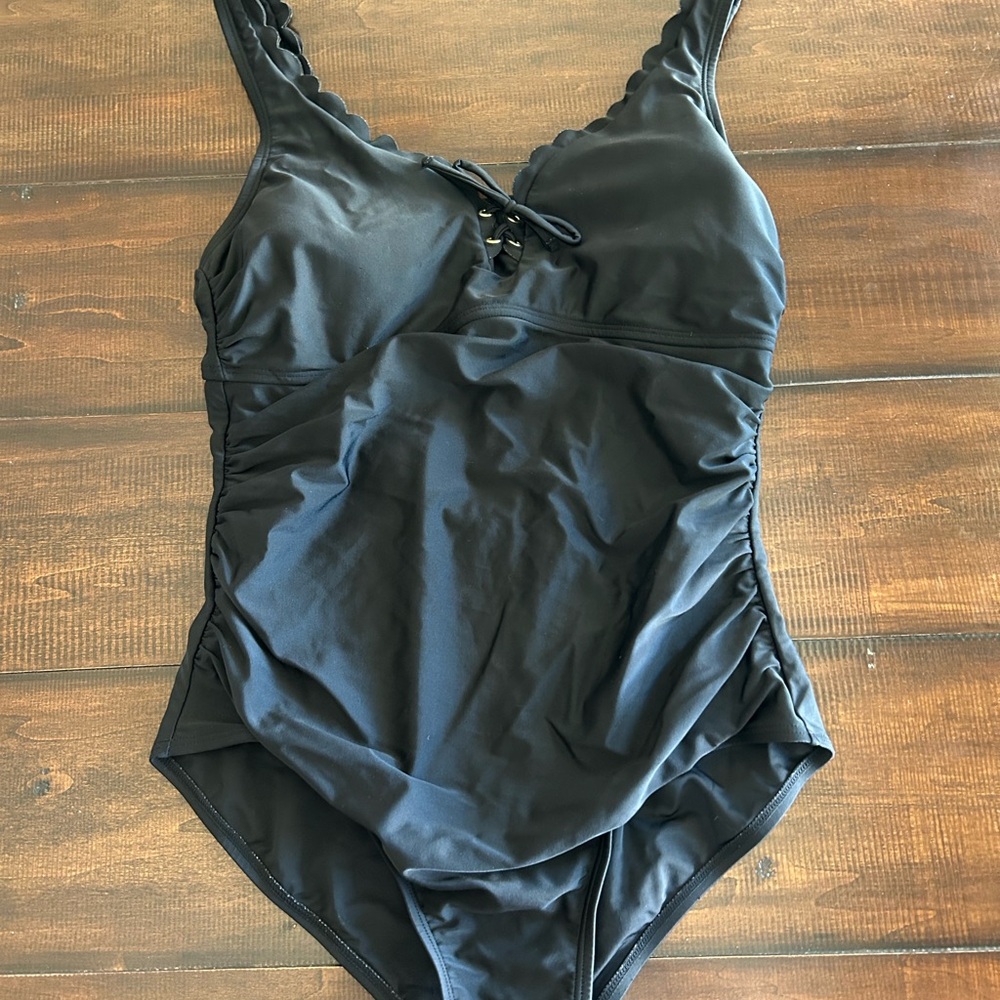 Kona Sol Black Swimsuit